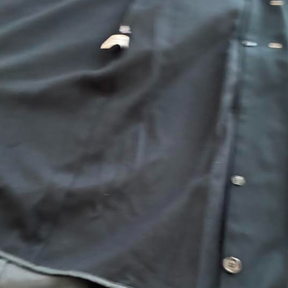 Gallery Trench Coat – Size 8 | Gently Used | Elegant Blue with hint of Green Hue - Picture 4 of 5
